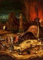 Descent into Limbo (after Hieronymous Bosch)
