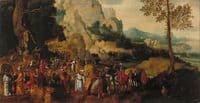 Landscape with Saint John the Baptist Preaching
