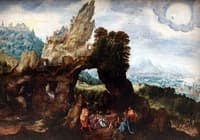 Landscape with Saint John the Baptist Preaching