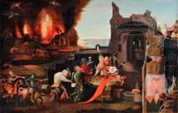 The Temptation of Saint Anthony (after Hieronymus Bosch)