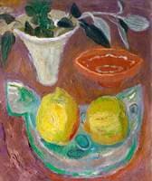 Still Life with Lemons and Fish Dish