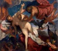 The Origin of the Milky Way (after Jacopo Tintoretto)