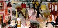 Townscape with Trees