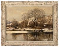 Riverscape, Winter