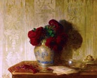 Vase of Roses