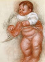 Baby Raising Her Dress