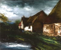 Landscape with Houses