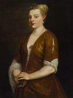 Portrait of a Lady Holding a Kitten