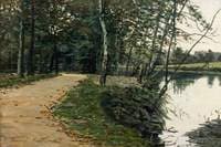 Woodland Path by Water