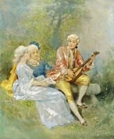 Le charmeur à la mandoline