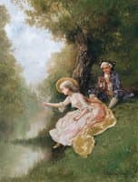 Couple Fishing