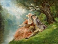 Couple Fishing