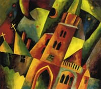 Landscape with Church