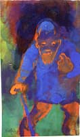 Blue Wood Spirit