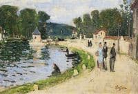 Fishing on the Canal