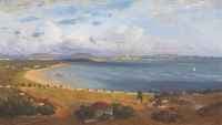 The Back Bay at Bombay, from Malabar Hill