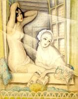 Two Women in a Window