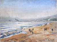 Figures on a Beach