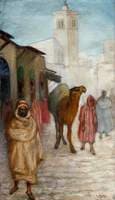 Landscape with Figures and Camel