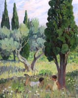 Children in a Field, Summer