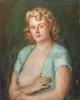 Portrait of a Lady in Green