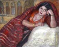 Tunisian Lady, Reclining