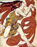 Costume design for Alexander Tcherepnin's Narcisse