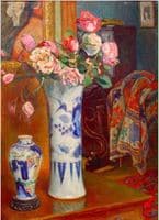 Vases de roses