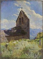 L'église d'Angoustrine