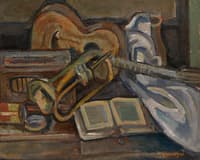 Still Life with Musical Instruments