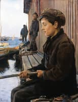 Boy Fishing