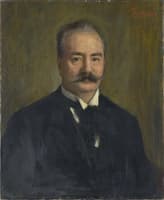 Portrait of Johan Svendsen