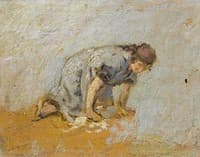 Woman cleaning