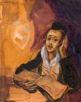 Boy Reading Torah