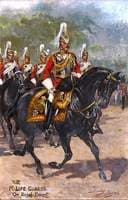 1st Life Guards, On Royal Escort