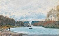 Banks of the Seine at Bougival