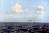 A Cross-Channel Packet Steamship