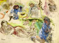 Figure Studies for 'Le Printemps'