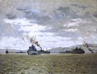 Convoy Entering Murmansk