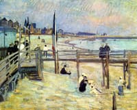 On the Beach at Saint-Adresse