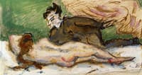 Man with a Naked Woman