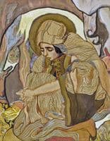 Jeune femme contemplative