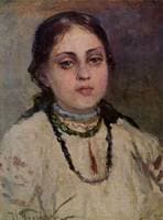 Girl in a Ukrainian Costume