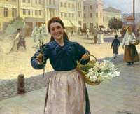 Flower Seller. Kiev