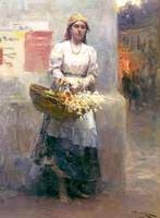 Flower Seller. Kiev
