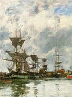 Trouville, the Port