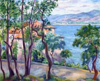 Above the Oustalet: View over Grimand
