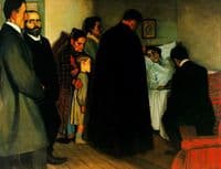 La enferma