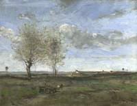 A Wagon in the Plains of Artois