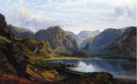The Head of Derwentwater and Borrowdale from the Raven Crag near Barrow